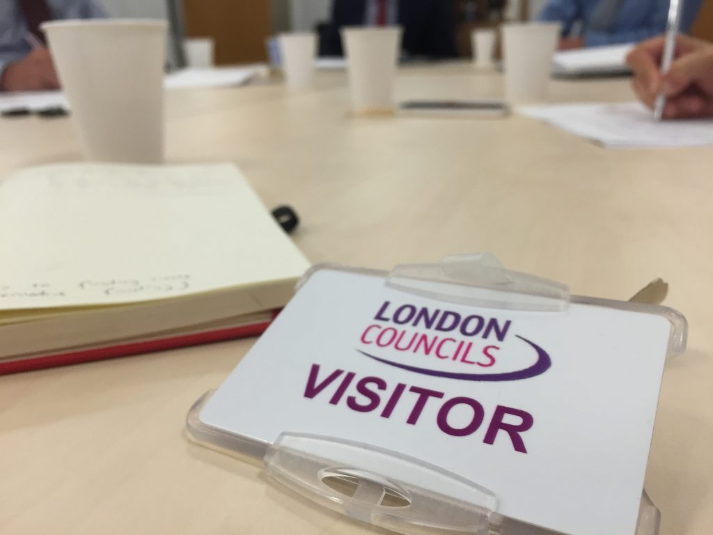 London Growth hub visitors pass