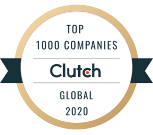 Clutch 1000 Top service providers award