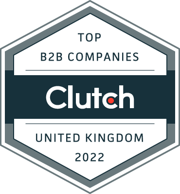 Clutch Best B2B Service Providers award logo