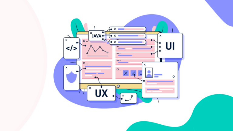 UX and UI agency illustration