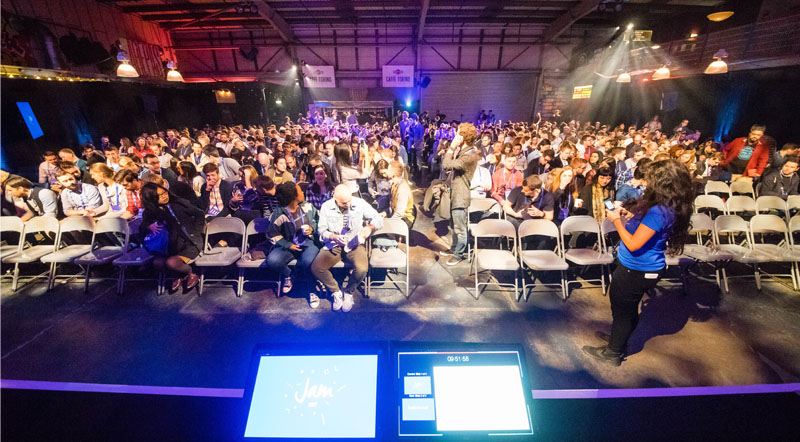 JAM 2017 crowd wide angle image