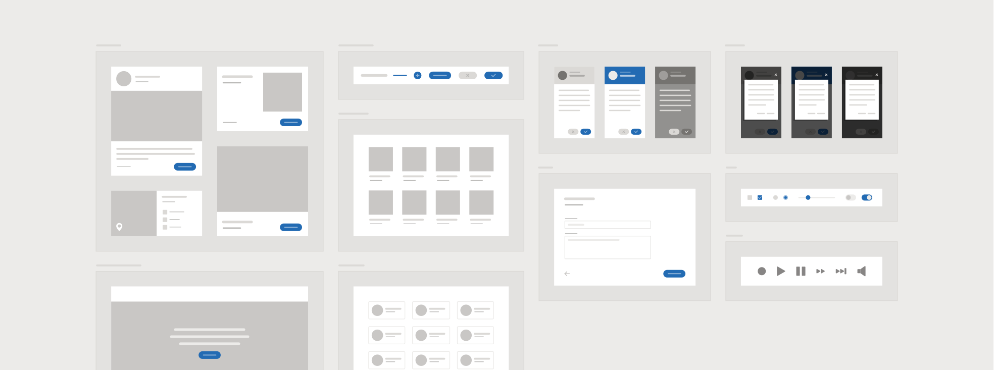 user interface mapping mock up example