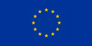EU flag - yellow stars on blue background