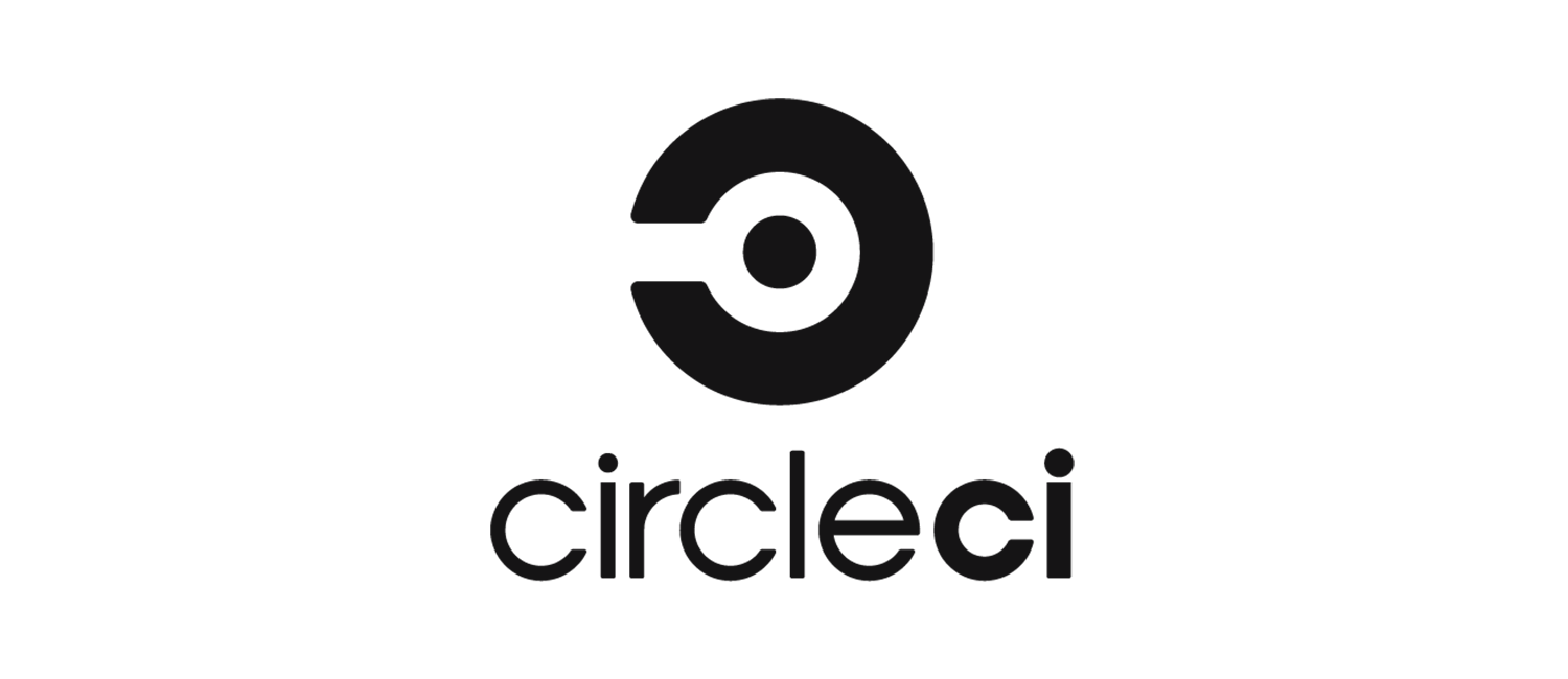 CircleCI logo black on transparency