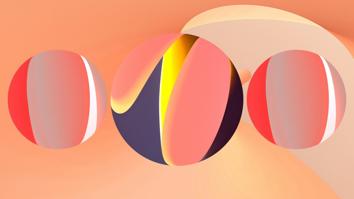 colourful header