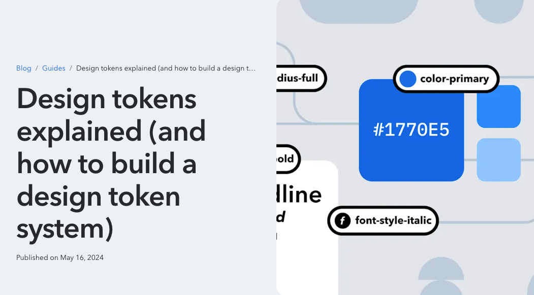 contentful design tokens