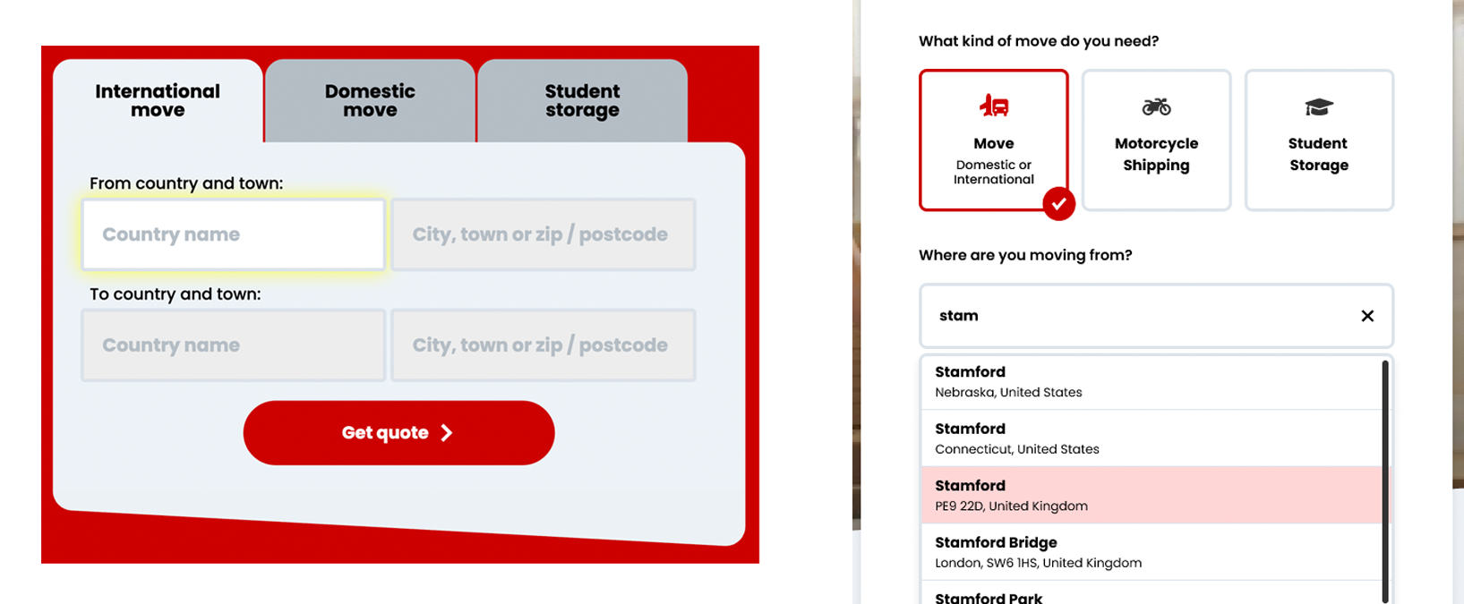 location picker fuction on platform