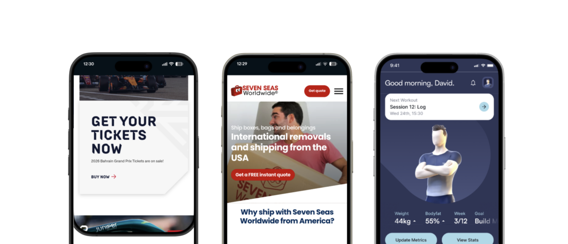 Mobile ux cro design examples