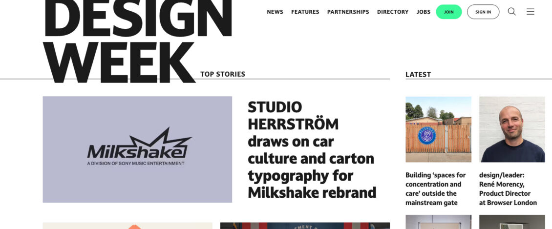 design week interview